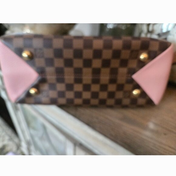Pristine Authentic LV Magnolia Damier Ebene Brittany with Ballerina Pink - Picture 14 of 16